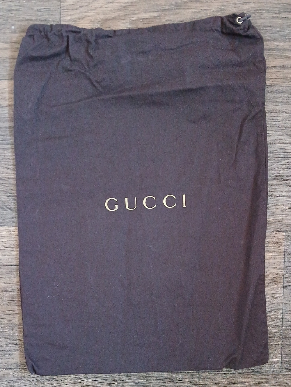 Gucci Dark Brown Dust Bag. Made in Italy. 003020